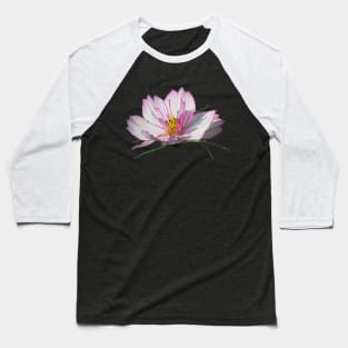 unique pink flower, blooms, flowers, petal Baseball T-Shirt